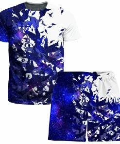 Ready To Ship Space Birds T-Shirt And Shorts Combo
