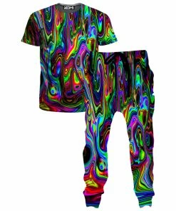 Ready To Ship Acid Drop T-Shirt And Joggers Combo
