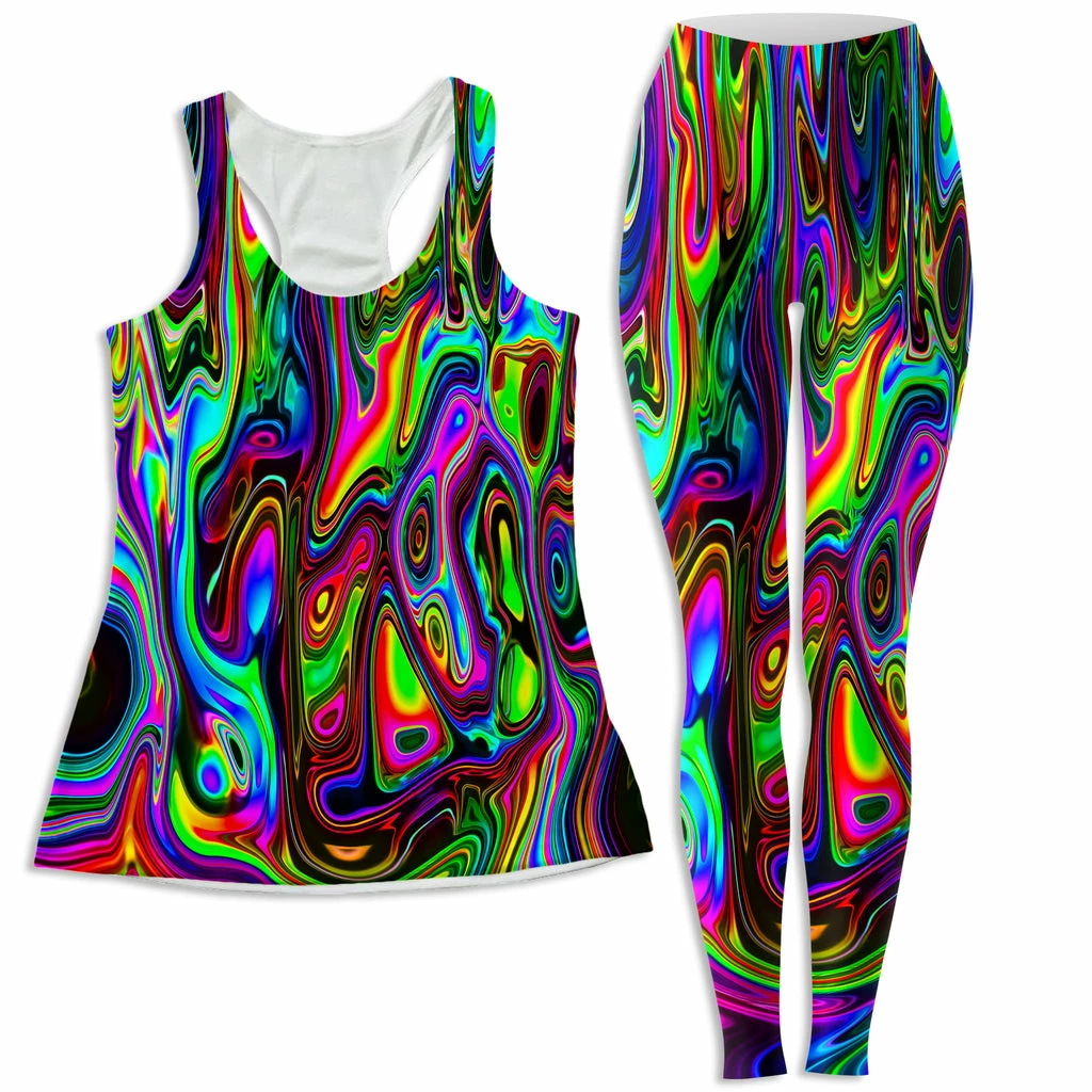 Ready To Ship Acid Drop Women's Tank And Leggings Combo 1 Ready To Ship Acid Drop Women's Tank And Leggings Combo