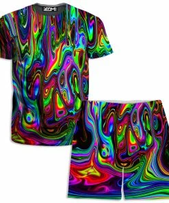 Ready To Ship Acid Drop T-Shirt And Shorts Combo