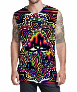 T6 Briz Shroomz Men's Muscle Tank