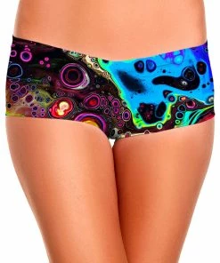 T6 Cosmic Trip Booty Shorts