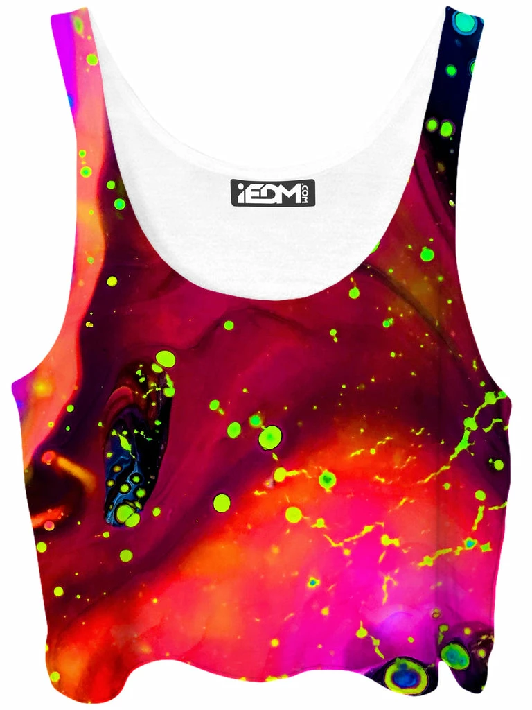 Ready To Ship Cosmos Crop Top And Booty Shorts Combo 2 Ready To Ship Cosmos Crop Top And Booty Shorts Combo - Image 2