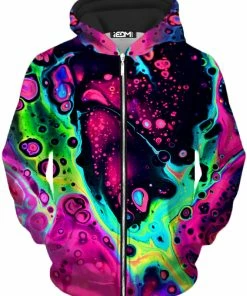 T6 Heart Unisex Zip-Up Hoodie