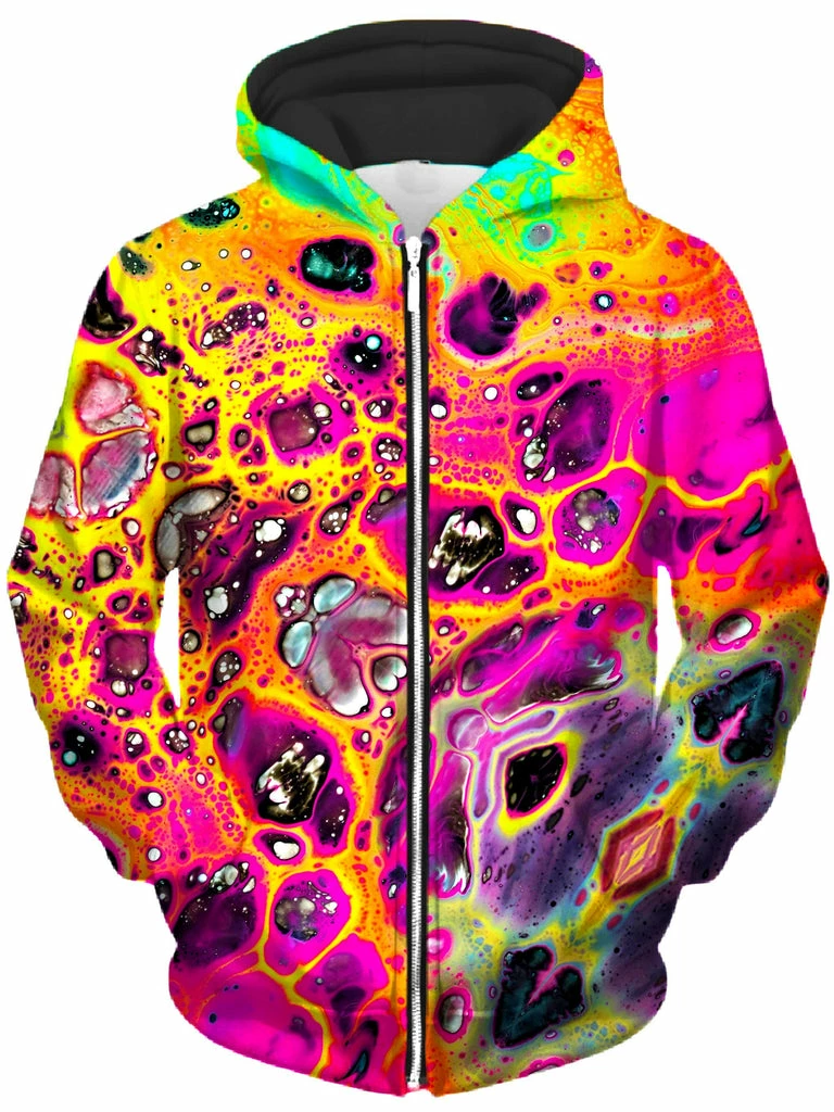 T6 Lava Trip Unisex Zip-Up Hoodie 1 T6 Lava Trip Unisex Zip-Up Hoodie