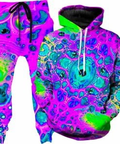 iedm shop 8 Ready To Ship Neon Drip Hoodie And Joggers Combo