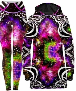 iedm shop 4 Ready To Ship Oracle Of Life 2.0 Hoodie Dress And Leggings Combo