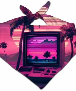 T6 Vapor Palms Trees Bandana