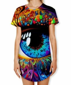 Alternative view of T6 Window To The Soul Drop Cut Unisex T-Shirt