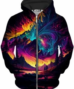 T6 Tundra Unisex Zip-Up Hoodie