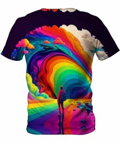 Alternative view of T6 We Are All Mad Here Men's T-Shirt
