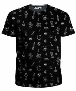 T6 Black Pattern Men's T-Shirt