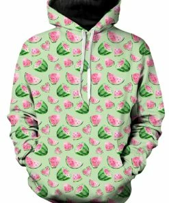 T6 Watermelon Pattern Unisex Hoodie