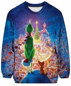 T6 Christmas Grinch Ugly Sweatshirt