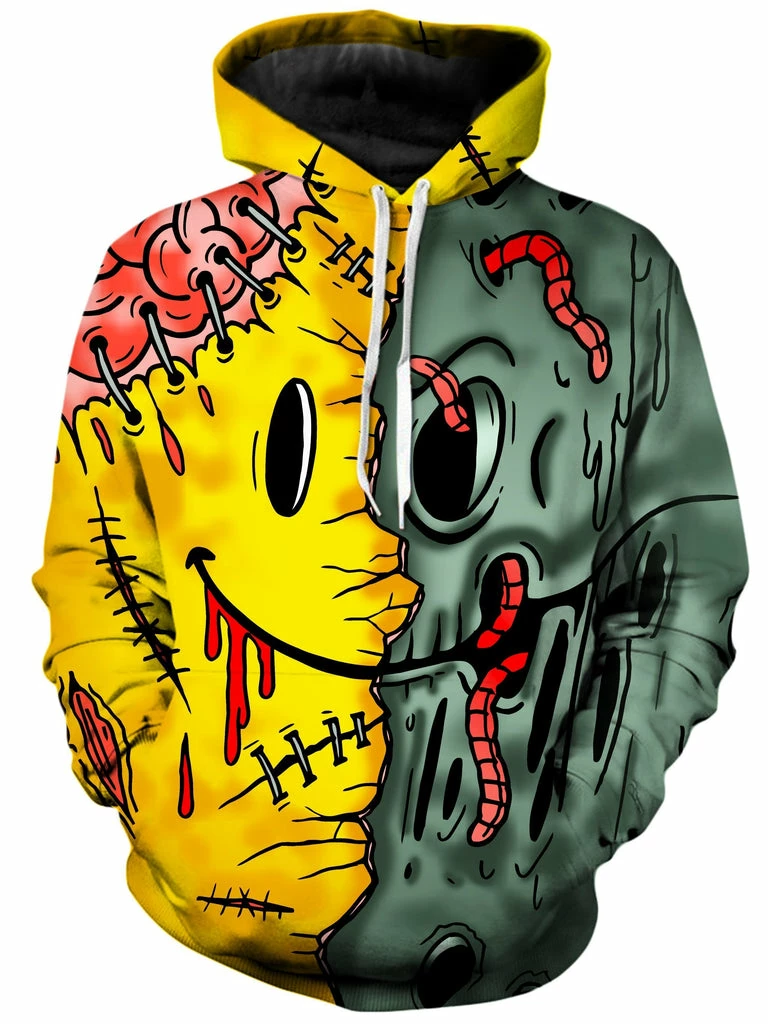 T6 Emoji Zombie Unisex Hoodie 1 T6 Emoji Zombie Unisex Hoodie