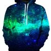 T6 Green Galaxy Unisex Hoodie