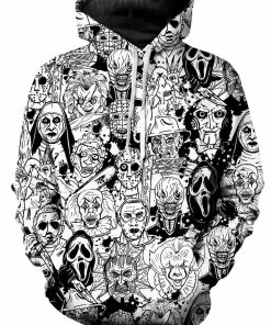 T6 Horror Villains Unisex Hoodie