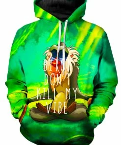 T6 Meditating Rafiki Unisex Hoodie