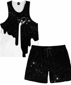 Ready To Ship Milky Way Tank And Shorts Combo