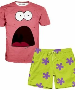 Ready To Ship Patrick T-Shirt And Shorts Combo