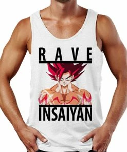 On Cue Apparel Rave Insaiyan Tank Top
