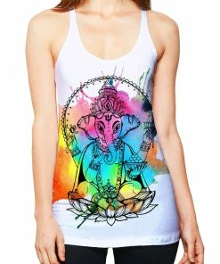 On Cue Apparel Splash On Ganesh Women's Tank Top