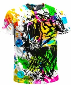 T6 Watercolor Tiger Men's T-Shirt