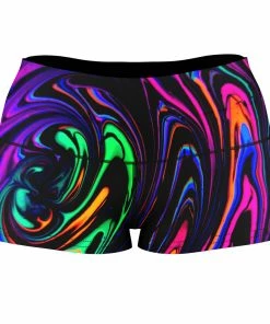 T6 Cosmic Dream High-Waisted Women's Shorts