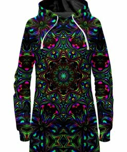 T6 Kaleidoscope Eyes Hoodie Dress