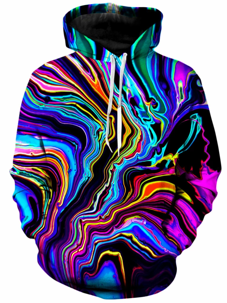 T6 Neon Rift Unisex Hoodie 1 T6 Neon Rift Unisex Hoodie