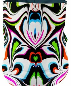 T6 Neon Zebra Portal Bandana Mask