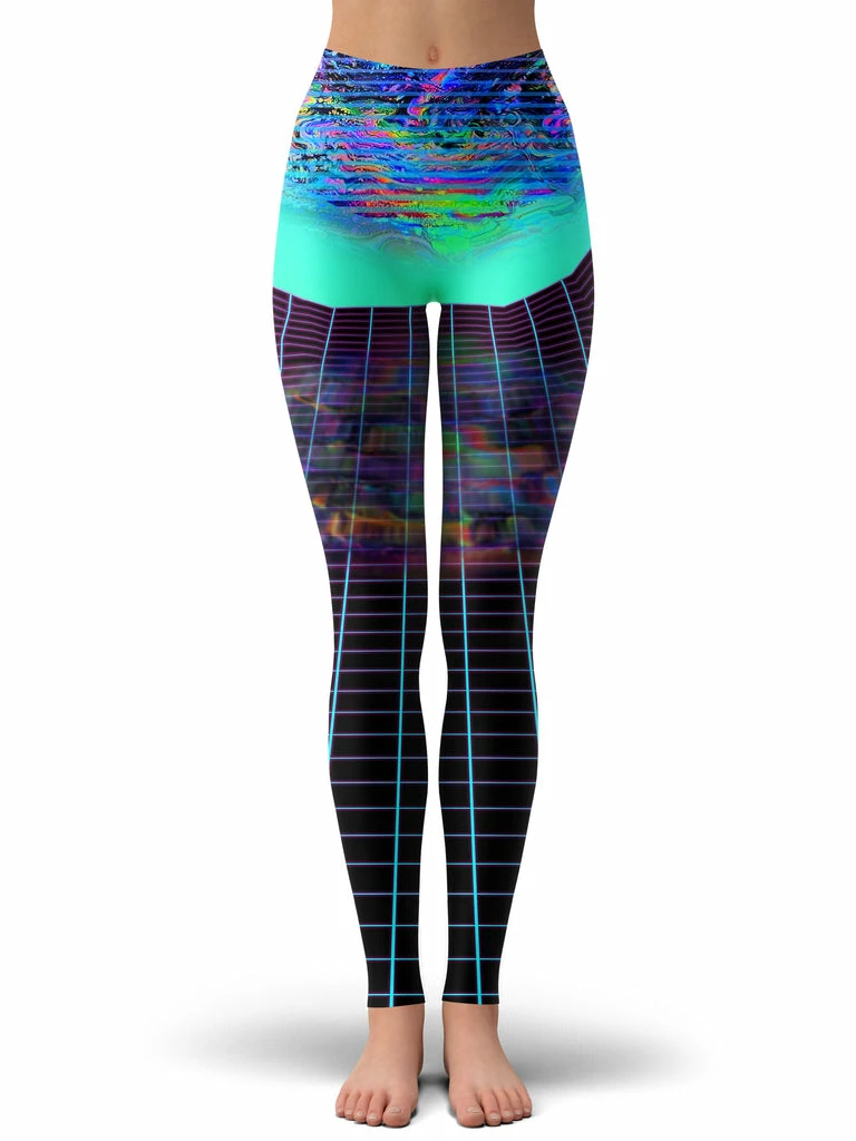 T6 Psychedelic Outrun Leggings 1 T6 Psychedelic Outrun Leggings