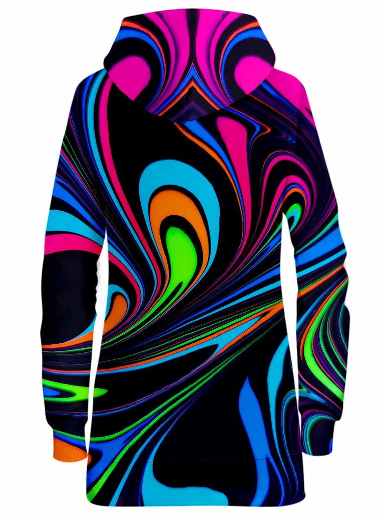 T6 Synesthesia Hoodie Dress 2 T6 Synesthesia Hoodie Dress - Image 2