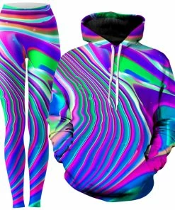 Ready To Ship Tangerine Dream Hoodie And Leggings Combo